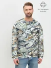 Мужской свитшот базовый / Узор красками