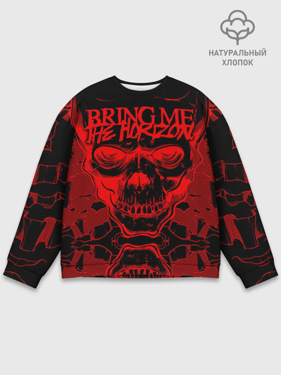 Мужской свитшот базовый / Bring Me the Horizon