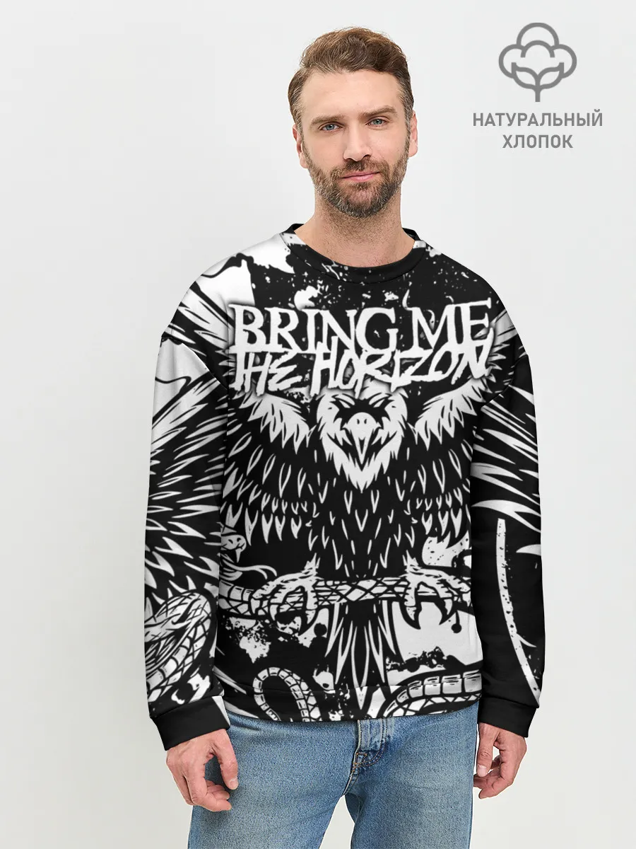 Мужской свитшот базовый / Bring Me the Horizon