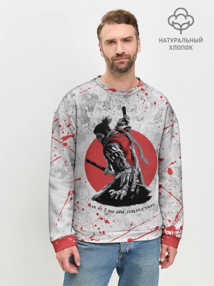 Мужской свитшот базовый / SEKIRO SHADOW DIE TWICE