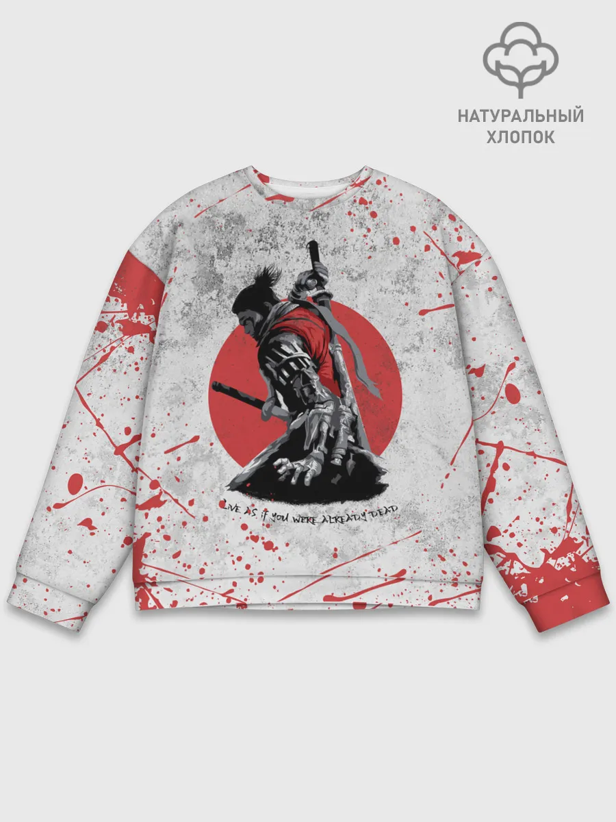 Мужской свитшот базовый / SEKIRO SHADOW DIE TWICE