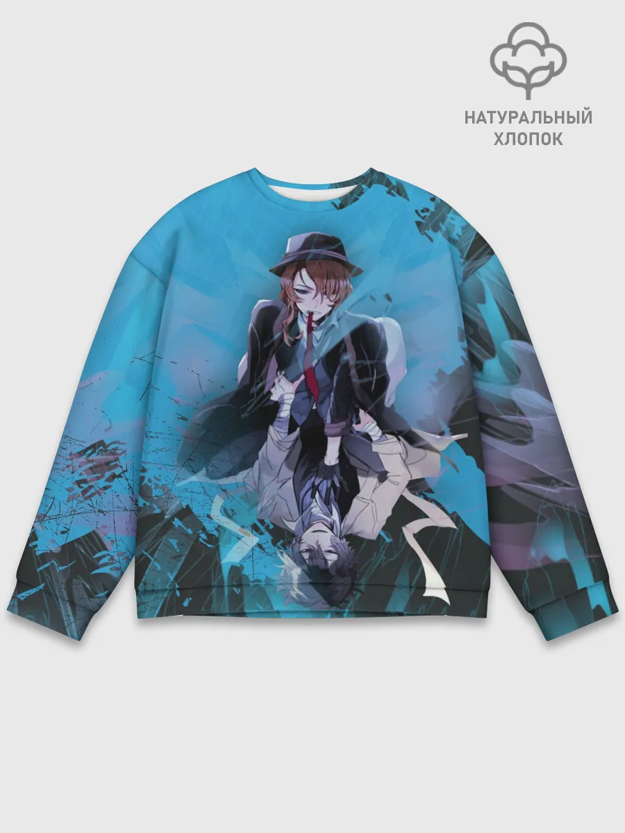 Мужской свитшот базовый / Osamu and Chuya