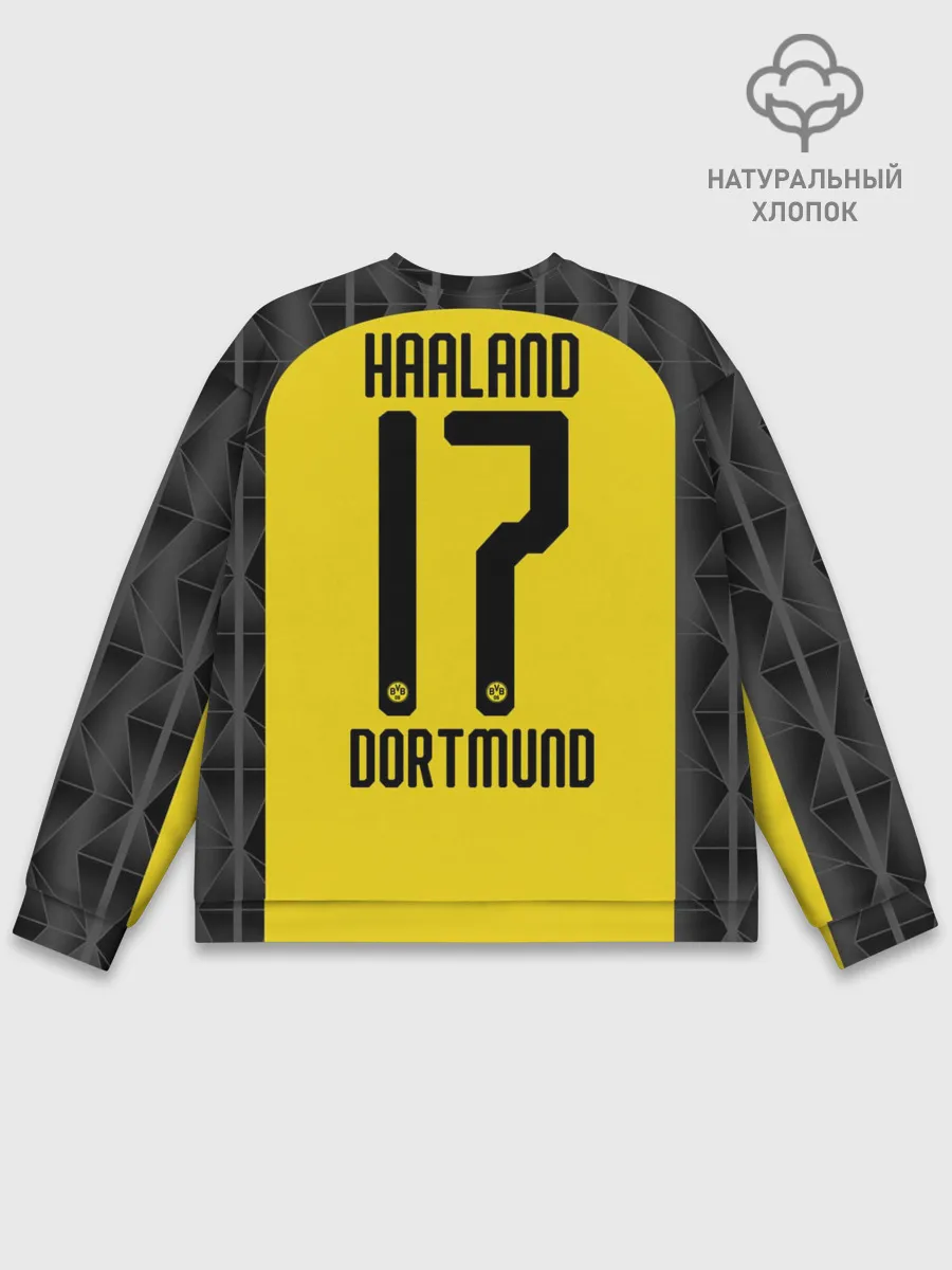 Мужской свитшот базовый / Холанд home 19-20 UEFA