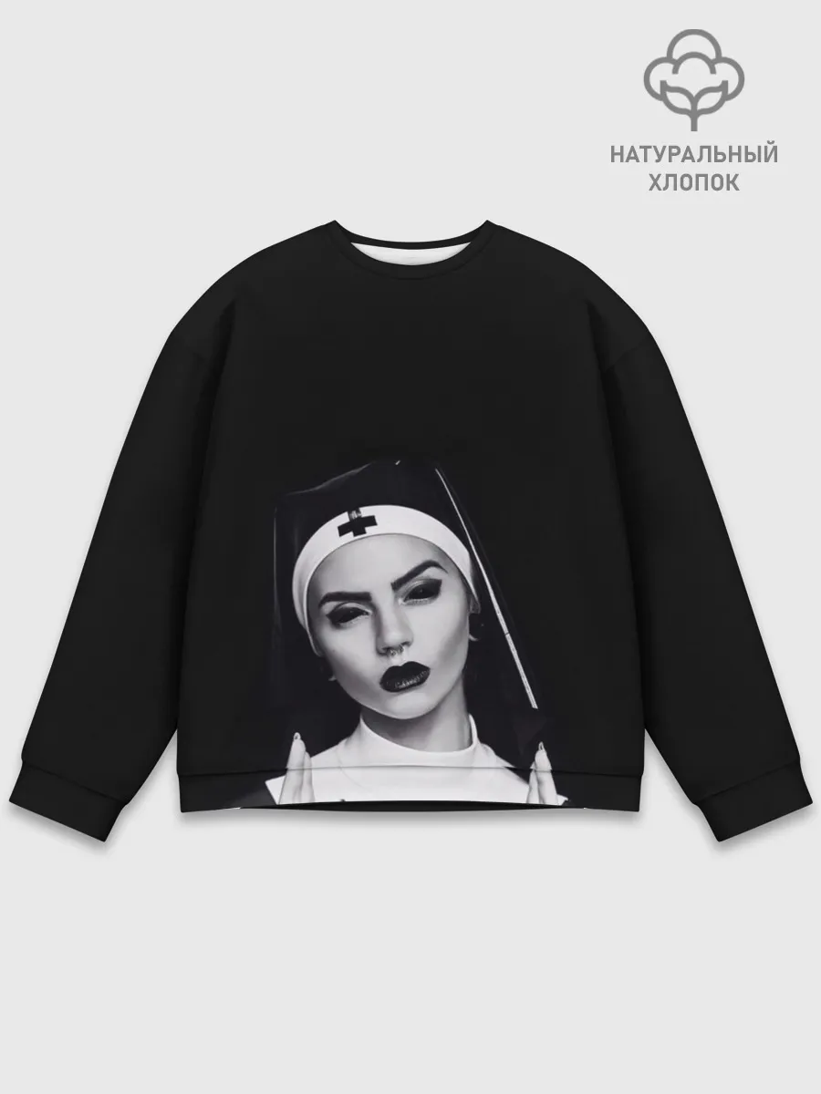 Мужской свитшот базовый / МОНАХИНЯ