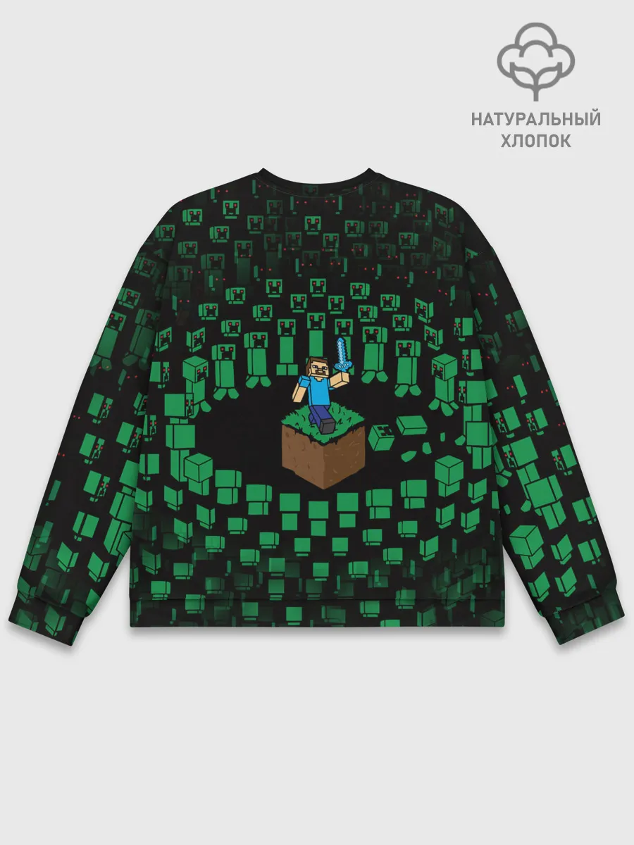 Мужской свитшот базовый / MINECRAFT