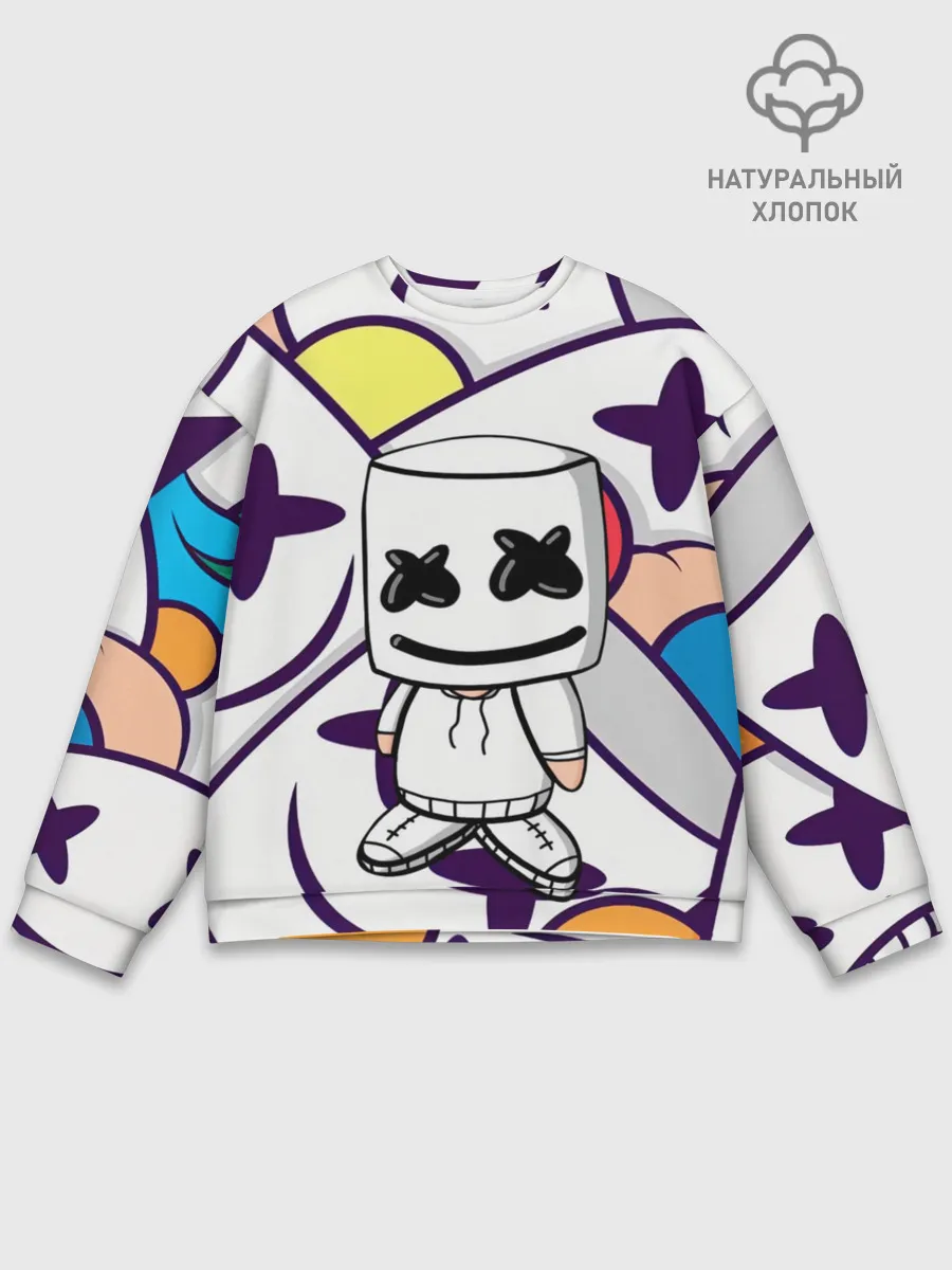 Мужской свитшот базовый / MARSHMELLO