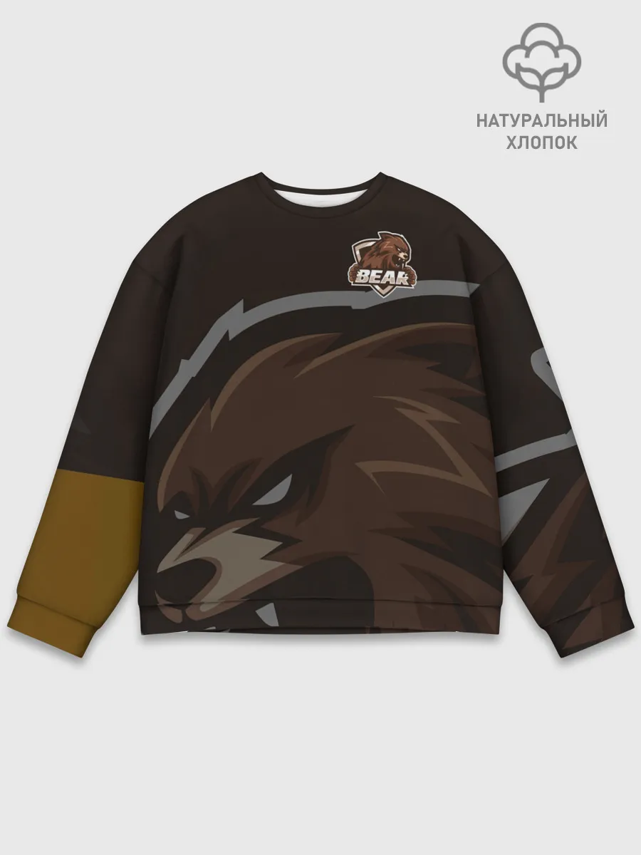 Мужской свитшот базовый / Форма Bear