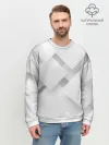 Мужской свитшот базовый / Геометрическая Абстракция