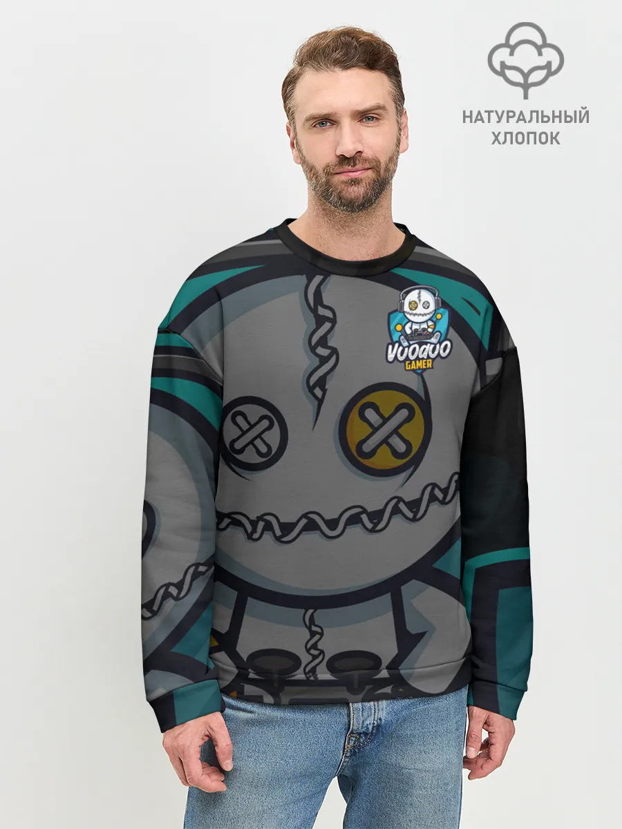 Мужской свитшот базовый / Форма Voodoo Gamer
