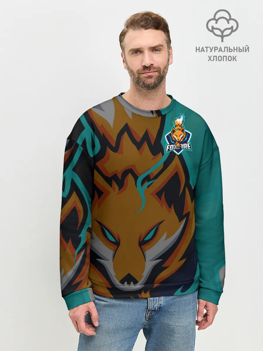 Мужской свитшот базовый / Форма Foxfire