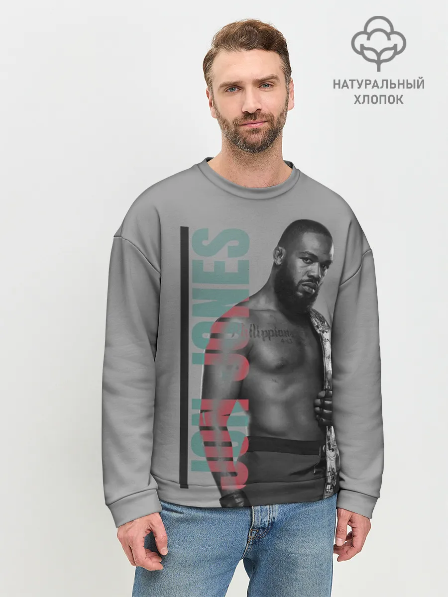 Мужской свитшот базовый / Jon Jones