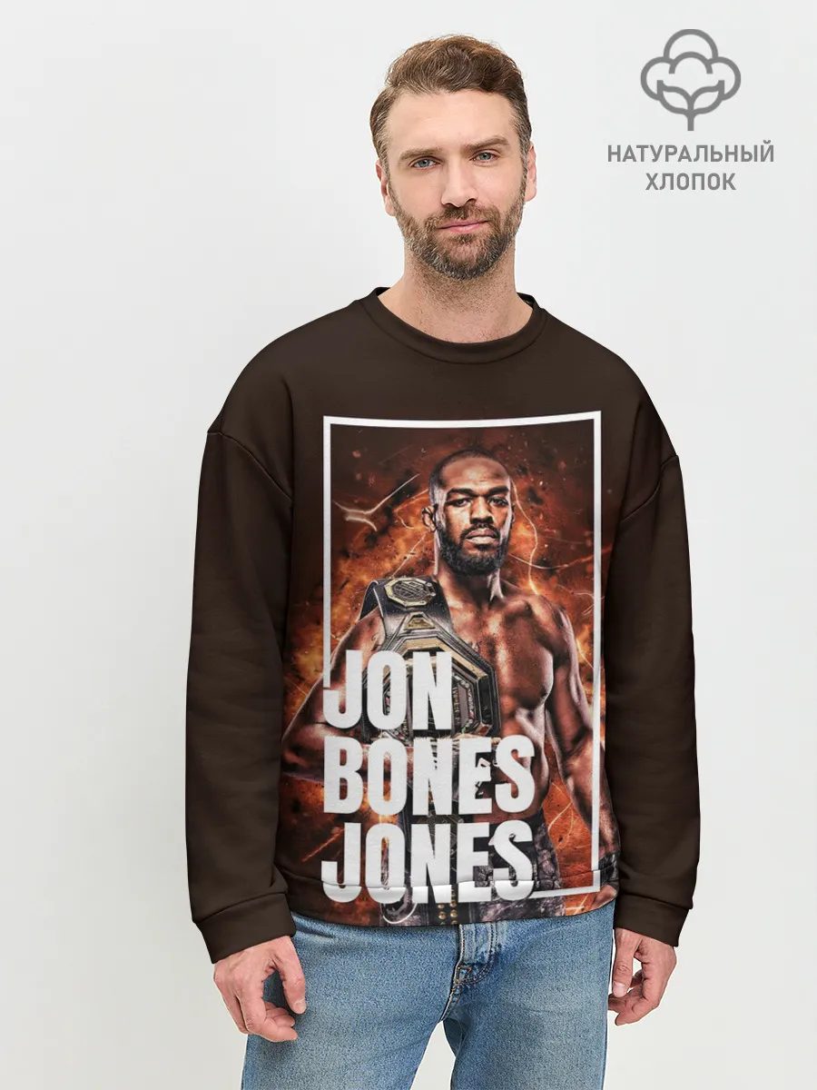 Мужской свитшот базовый / Jon Jones