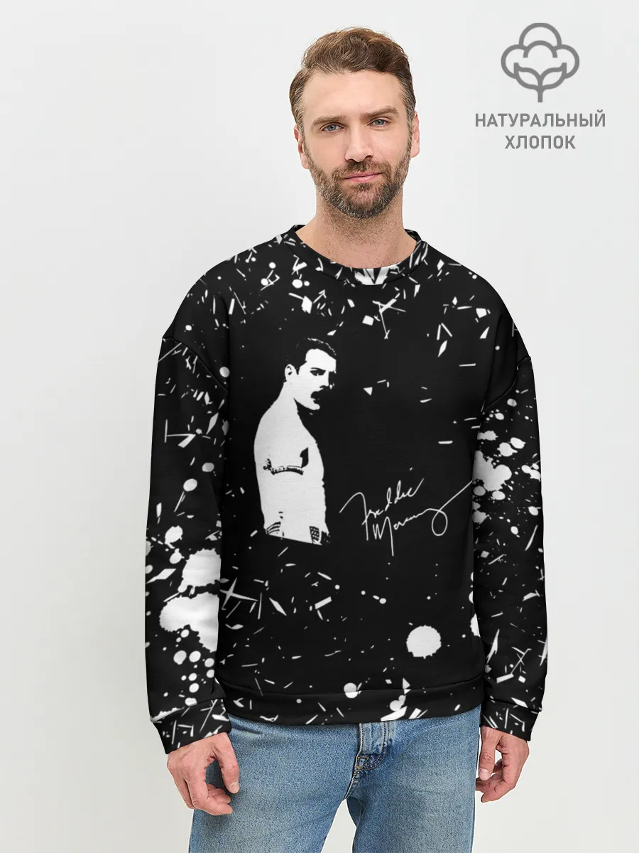 Мужской свитшот базовый / Queen