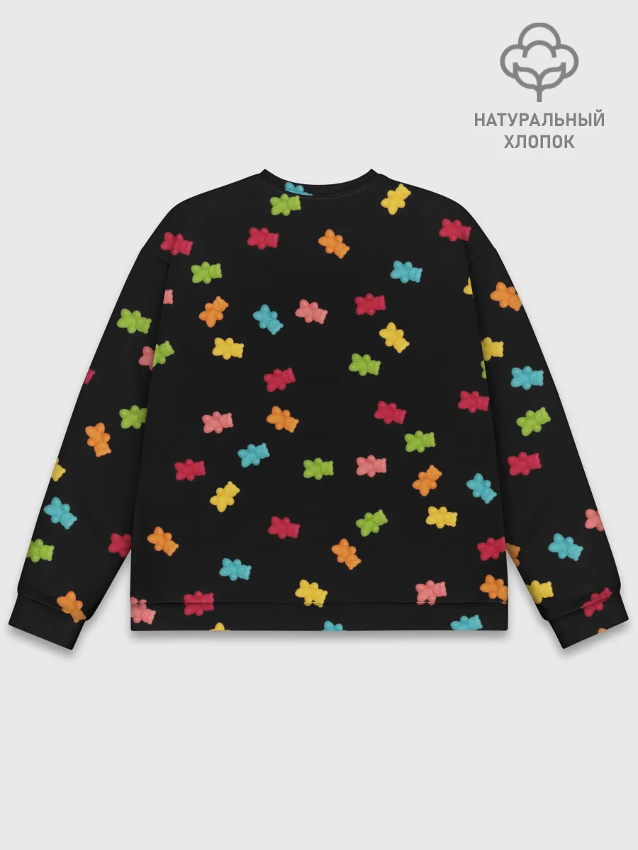 Мужской свитшот базовый / Мармеладные мишки