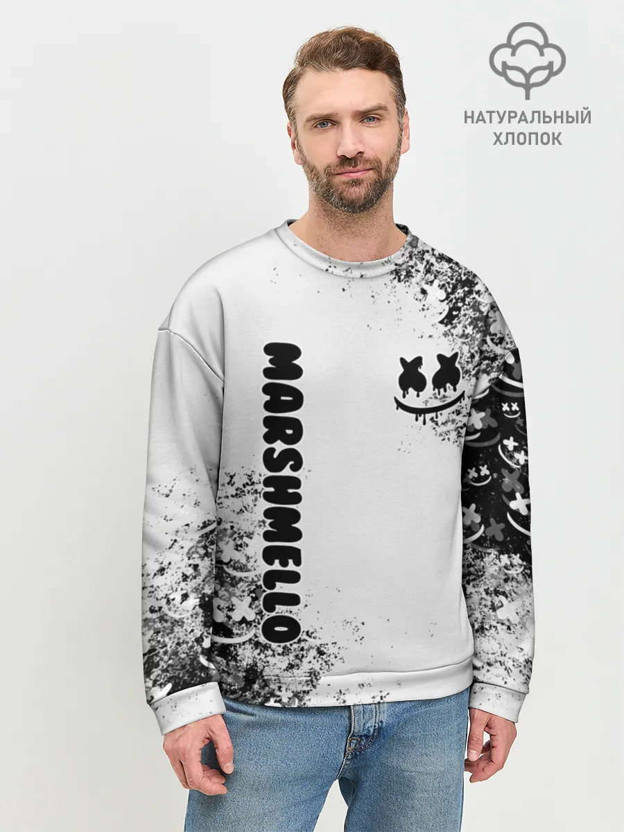 Мужской свитшот базовый / Marshmello