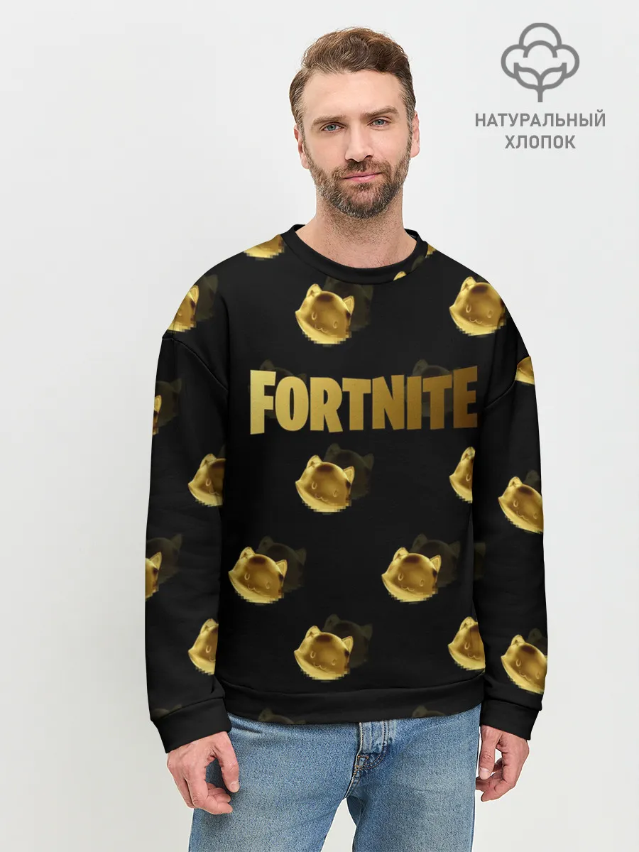 Мужской свитшот базовый / Fortnite gold