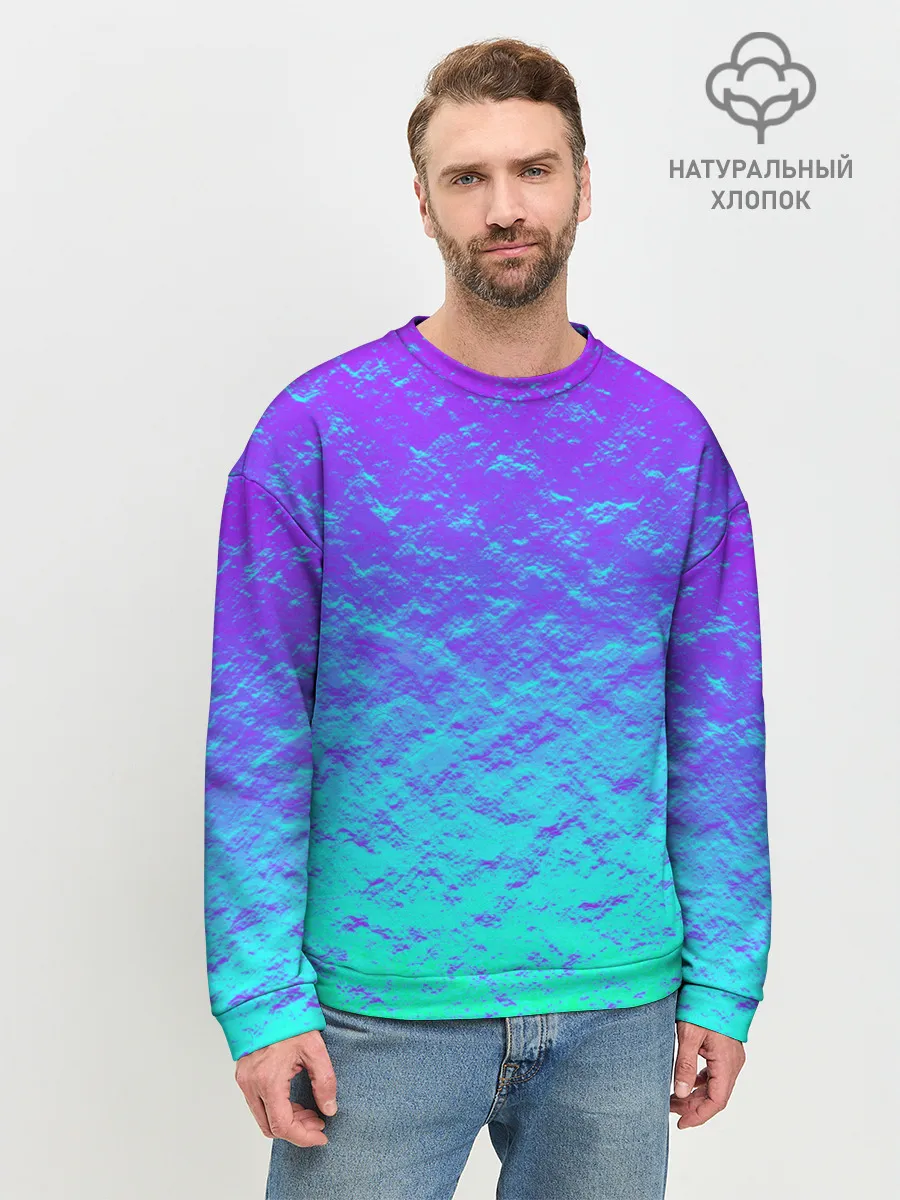 Мужской свитшот базовый / ПЕРЛАМУТР