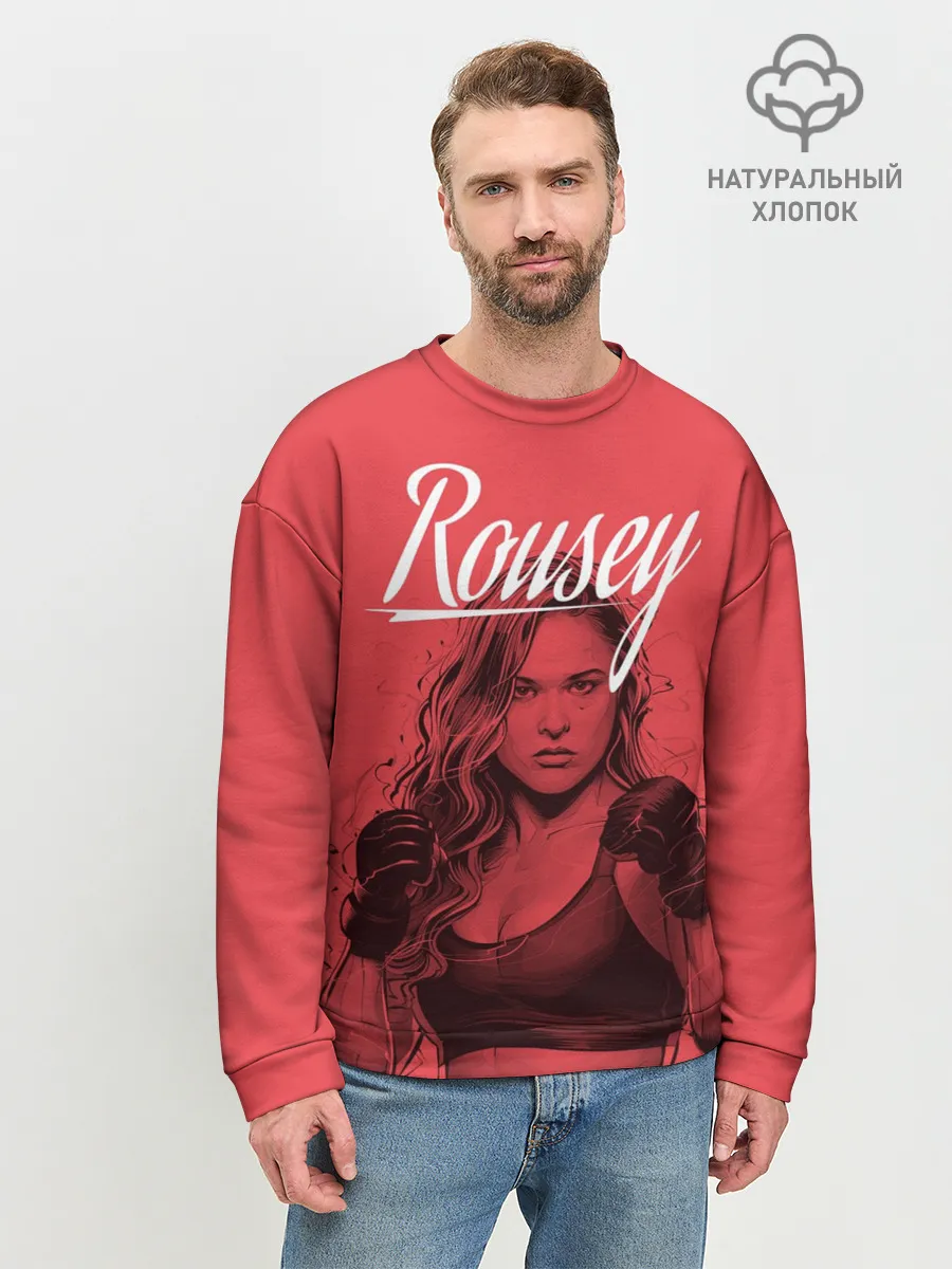 Мужской свитшот базовый / Ronda Rousey