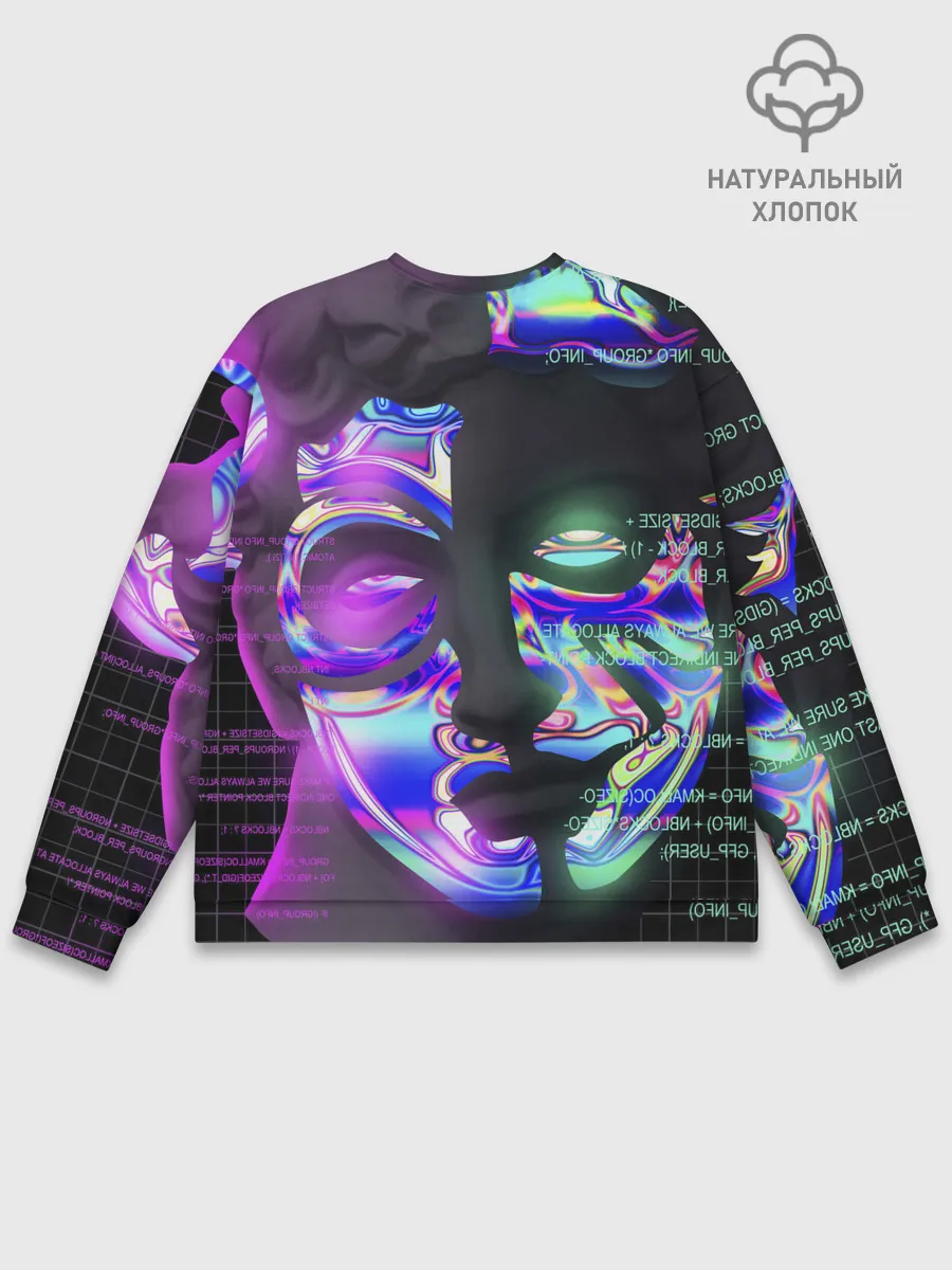 Мужской свитшот базовый / Chrome Effect