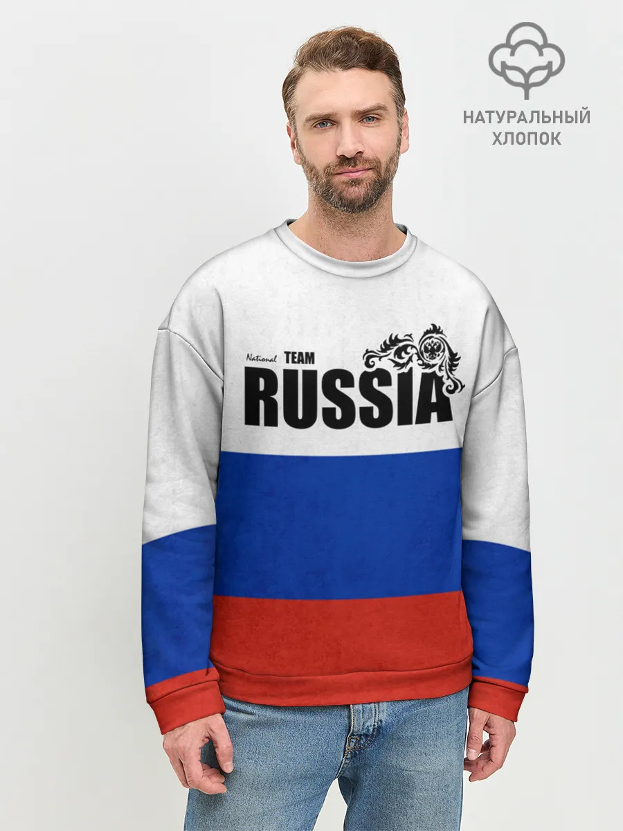Мужской свитшот базовый / Russia