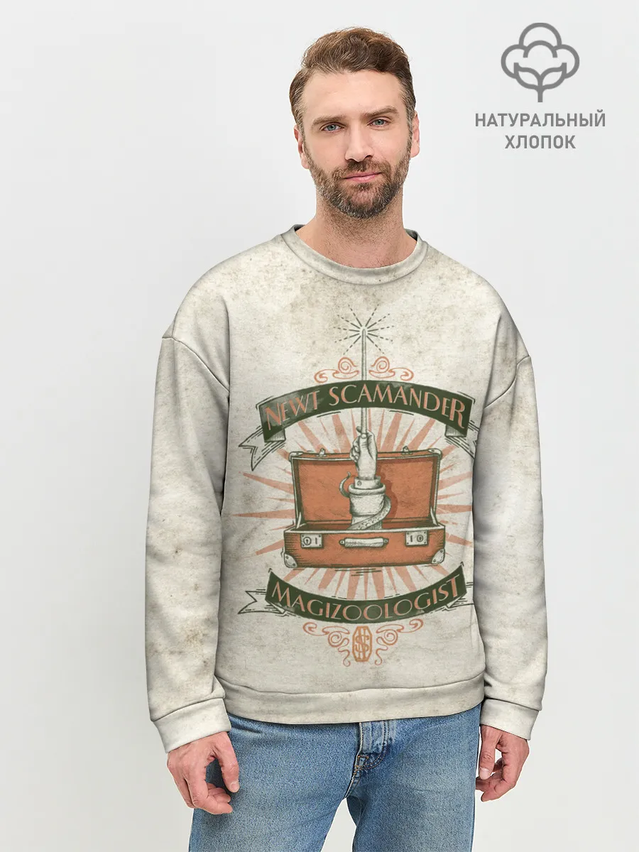 Мужской свитшот базовый / Scamander Suitcase