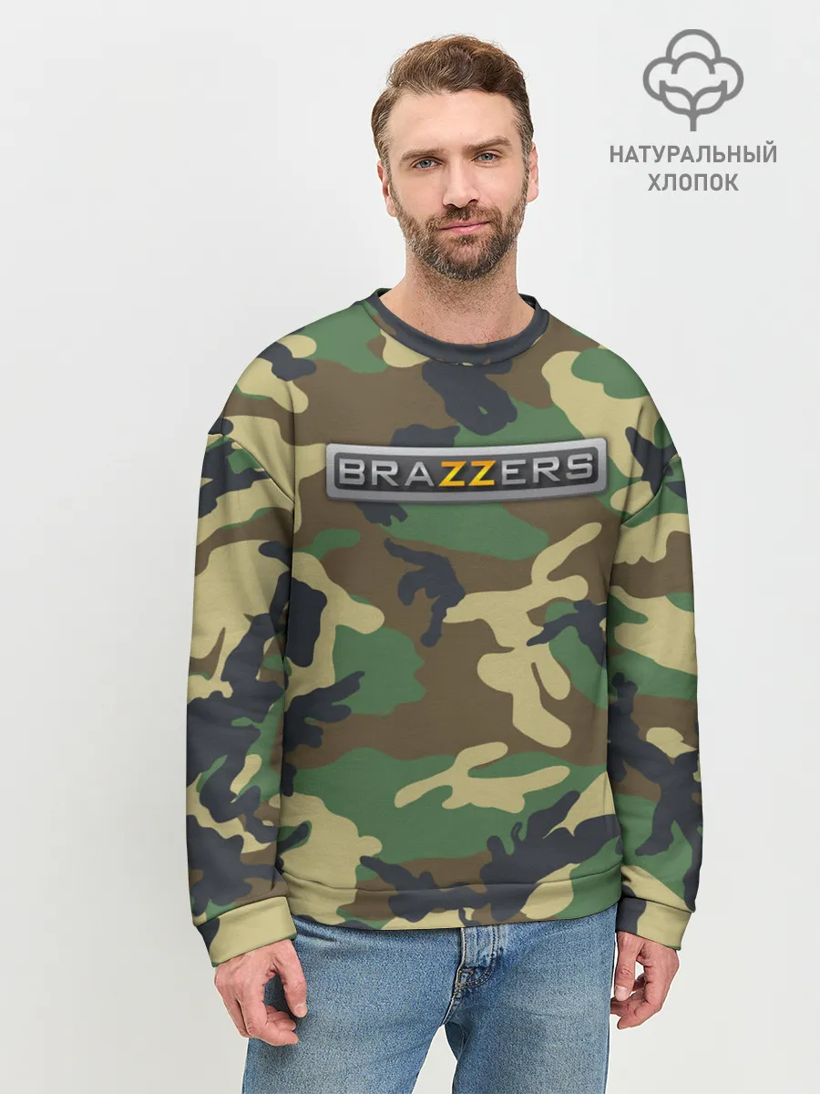 Мужской свитшот базовый / Brazzers