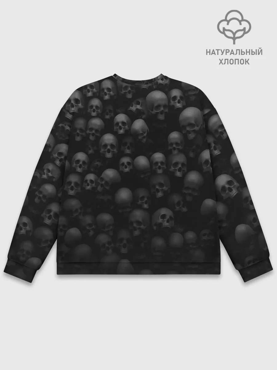 Мужской свитшот базовый / ЧЕРЕПА