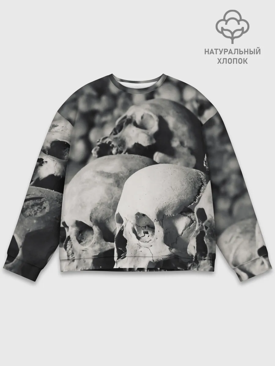 Мужской свитшот базовый / ЧЕРЕПА