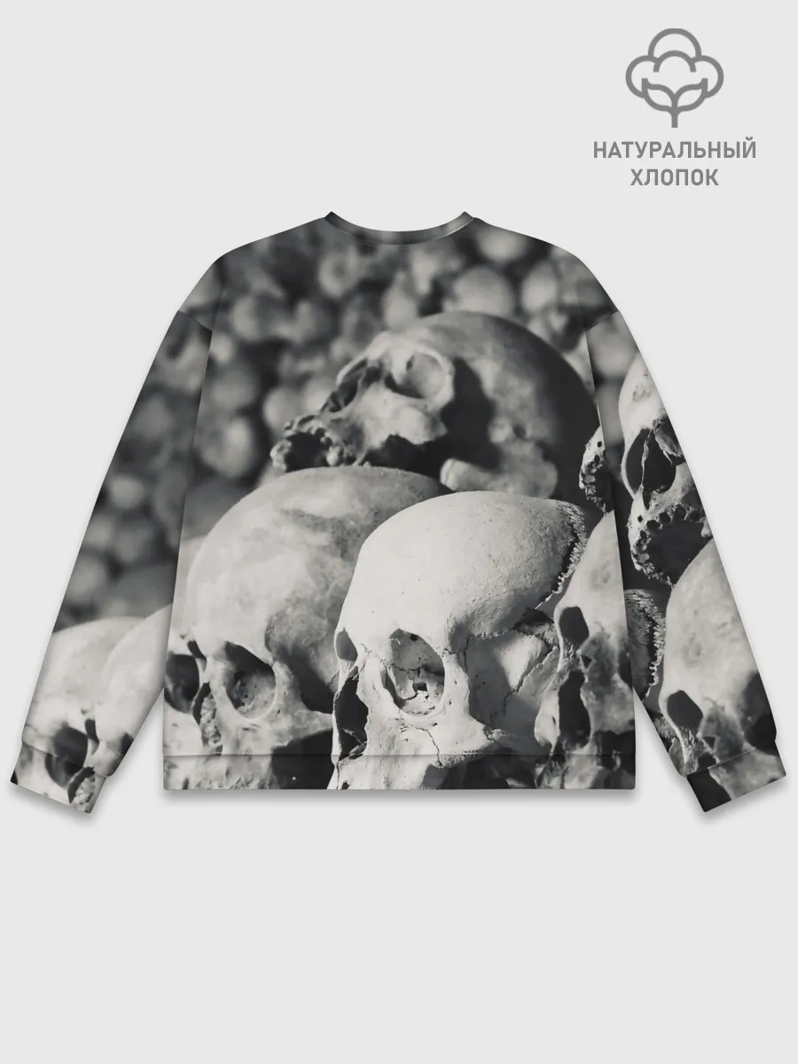 Мужской свитшот базовый / ЧЕРЕПА