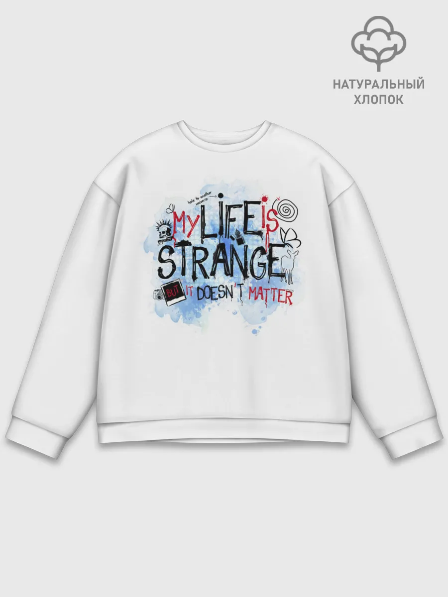 Мужской свитшот базовый / LIFE IS STRANGE