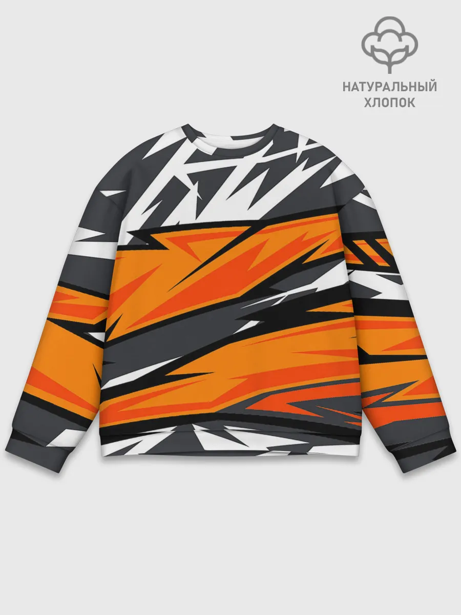 Мужской свитшот базовый / corner camouflage