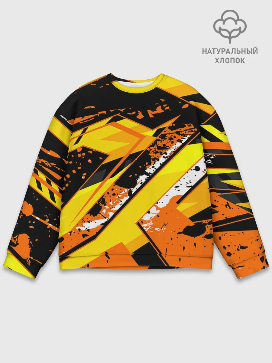 Мужской свитшот базовый / orange cheeky rust