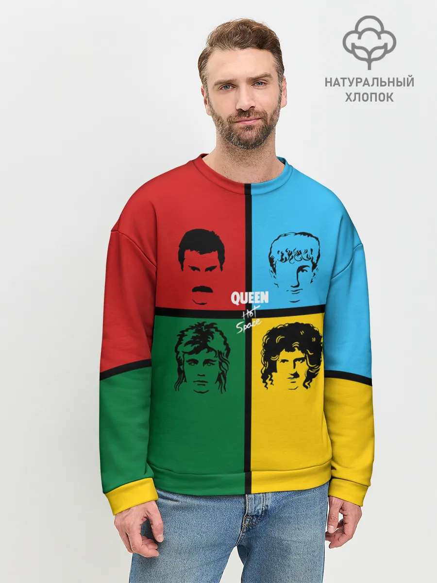 Мужской свитшот базовый / Queen