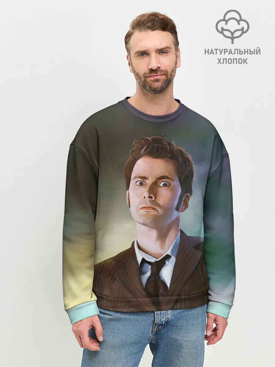Мужской свитшот базовый / 10 ДОКТОР