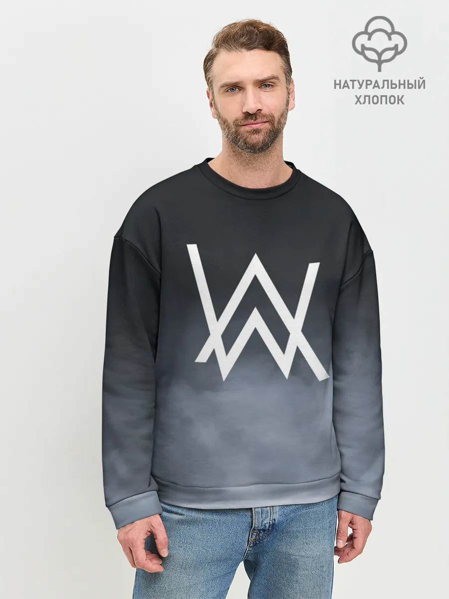 Мужской свитшот базовый / Alan Walker
