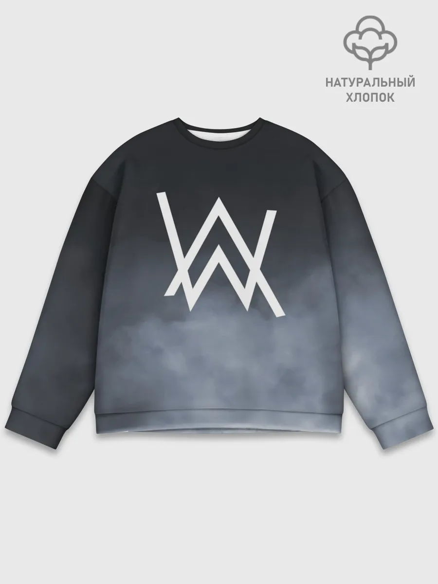 Мужской свитшот базовый / Alan Walker