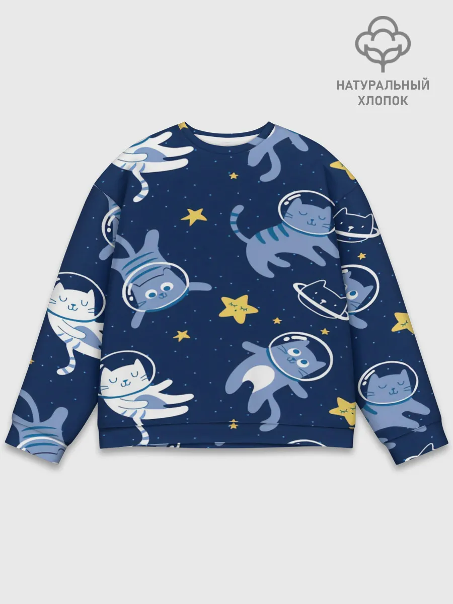 Мужской свитшот базовый / КОСМОКОТ