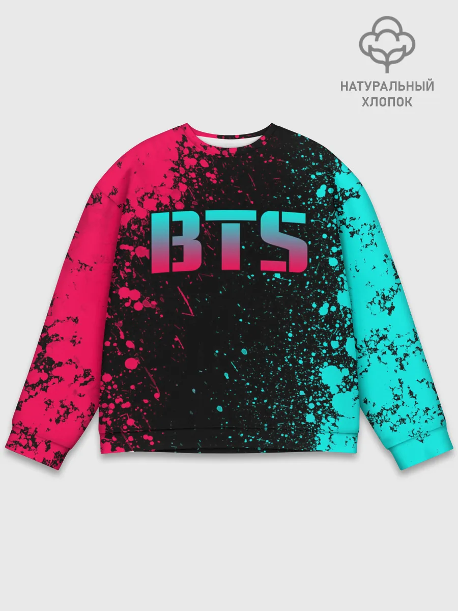 Мужской свитшот базовый / BTS