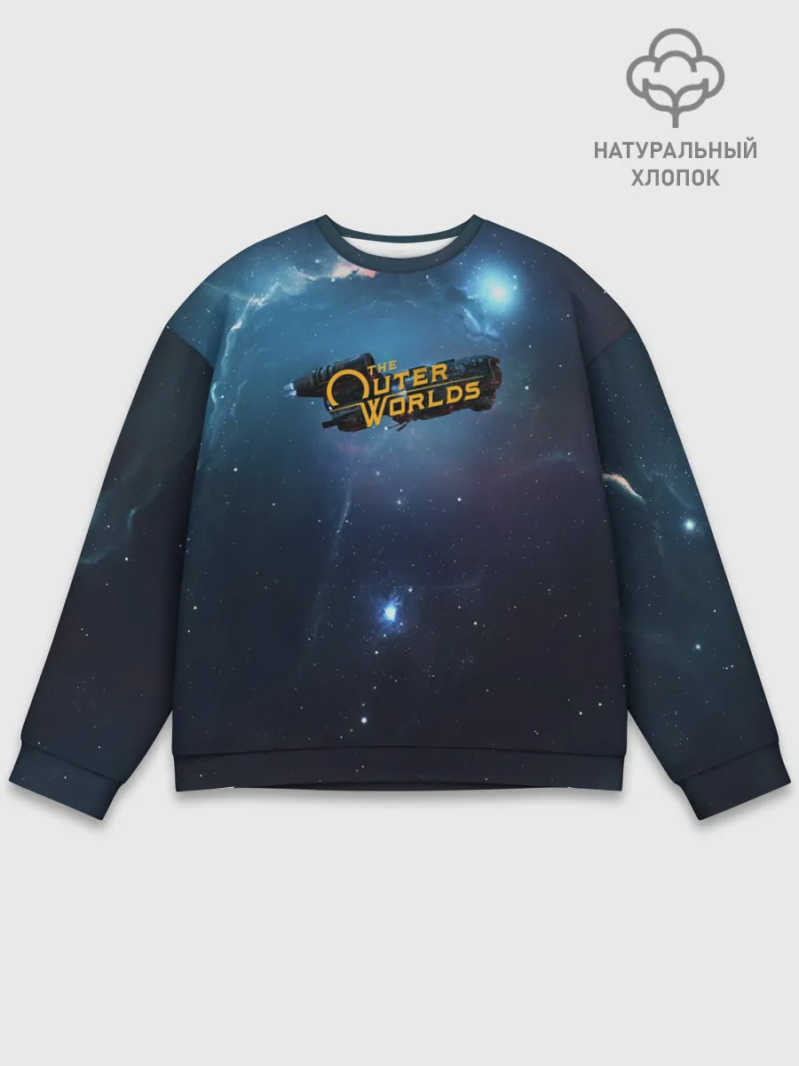 Мужской свитшот базовый / Spaceship