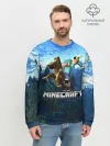 Мужской свитшот базовый / Minecraft / Майнкрафт