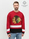 Мужской свитшот базовый / Chicago Blackhawks