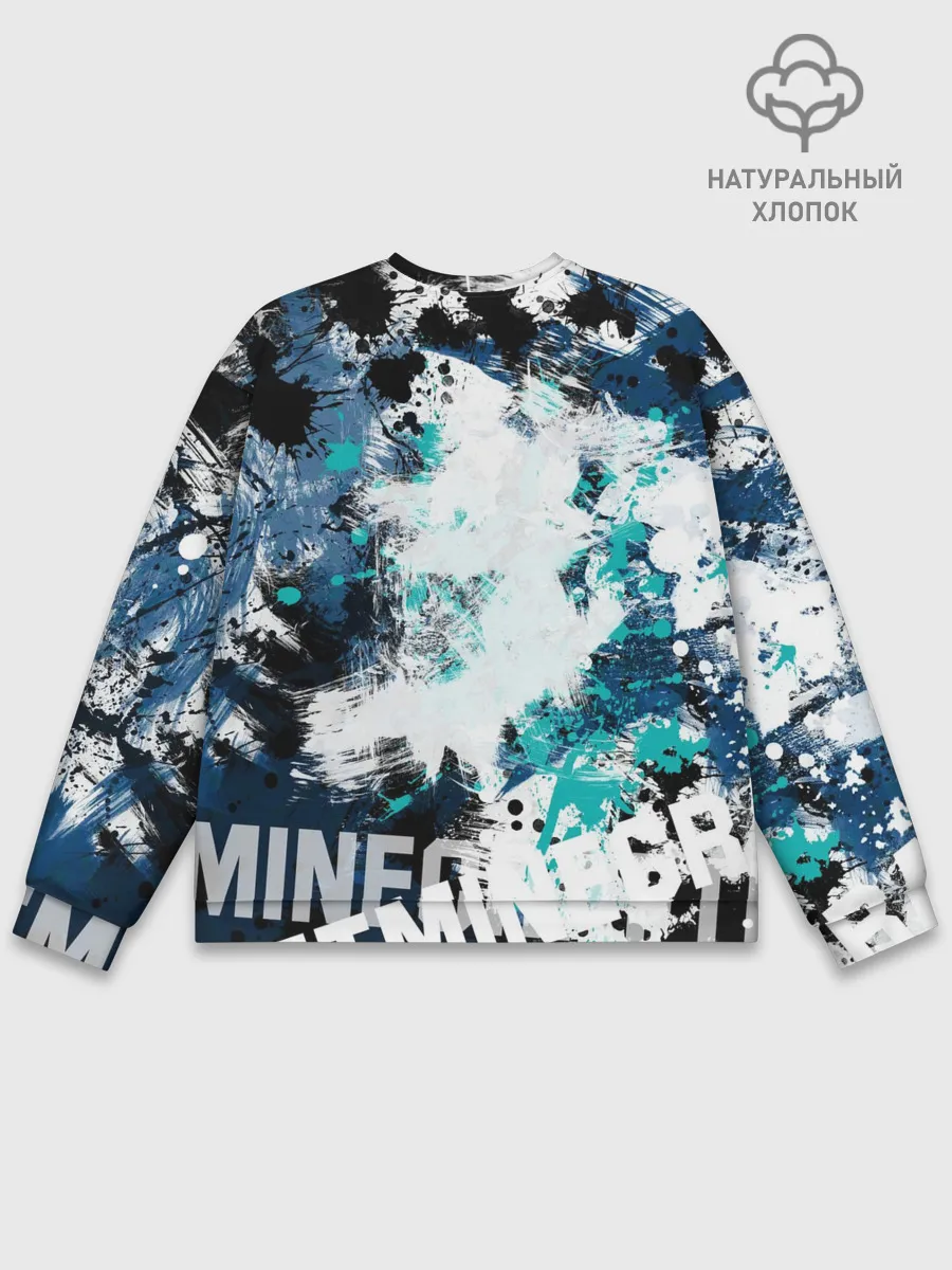 Мужской свитшот базовый / Minecraft / Майнкрафт