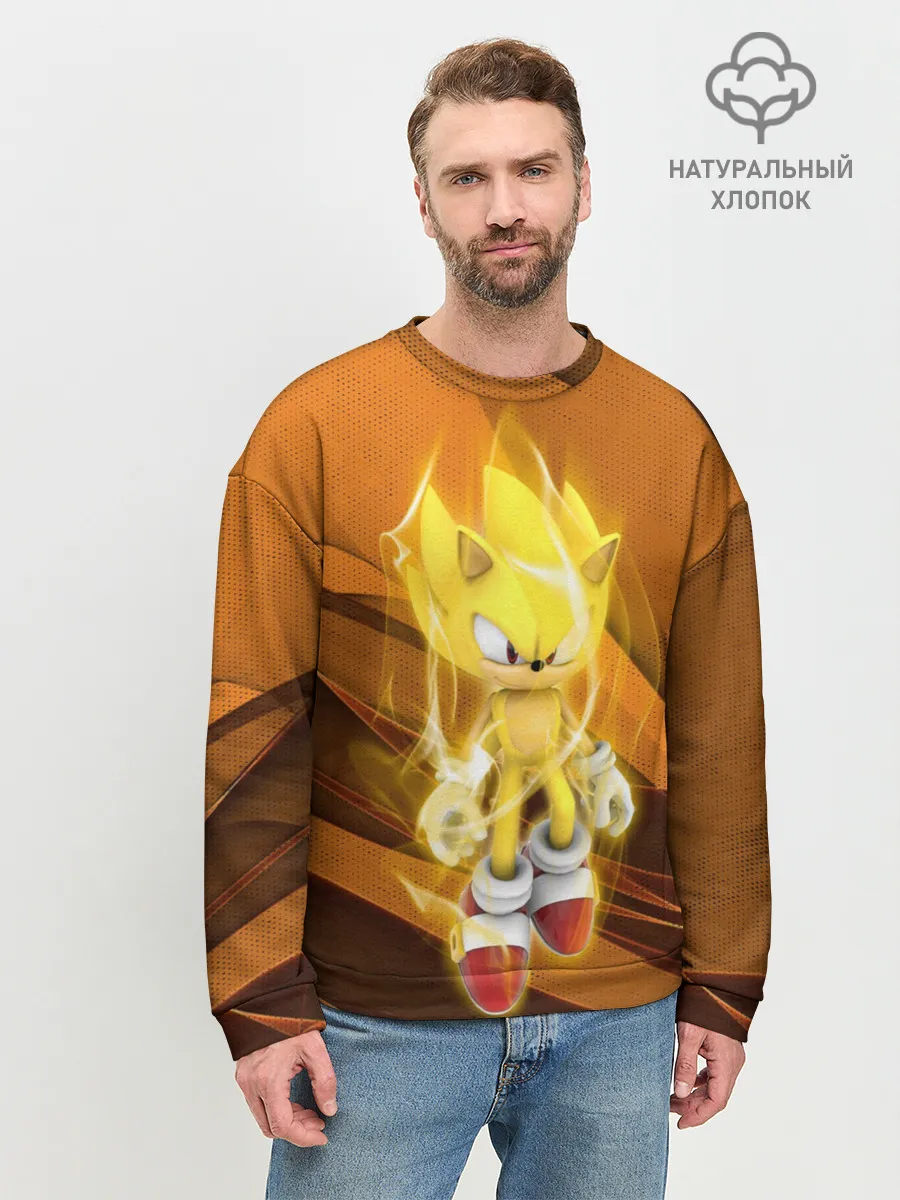 Мужской свитшот базовый / Sonic