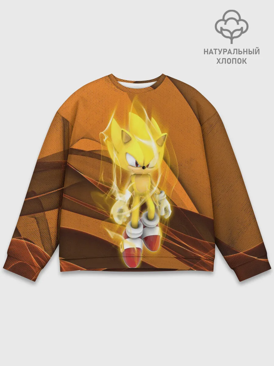 Мужской свитшот базовый / Sonic