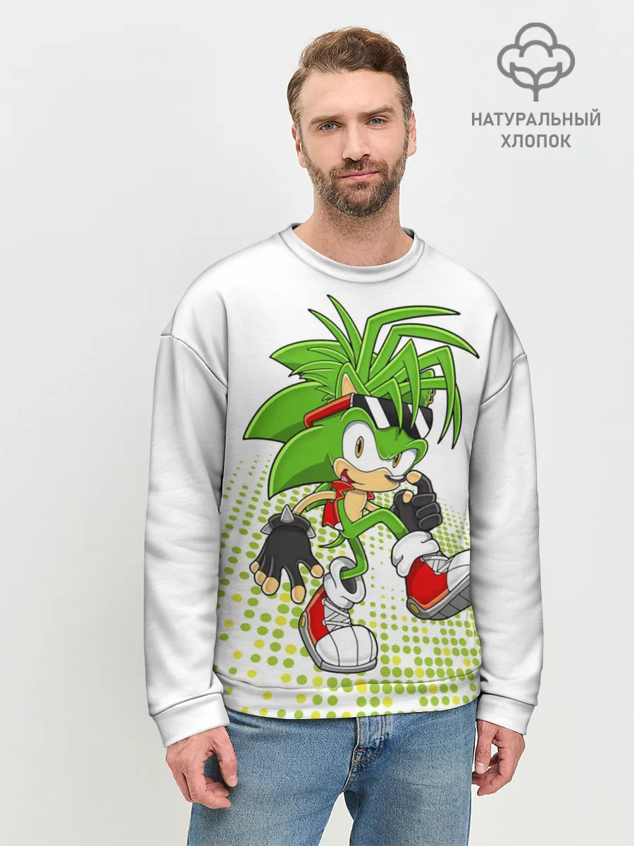 Мужской свитшот базовый / Sonic