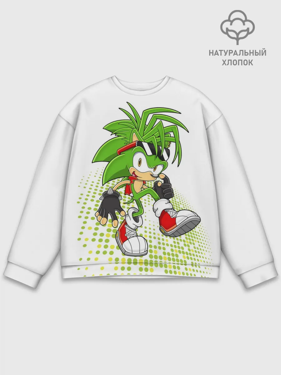 Мужской свитшот базовый / Sonic