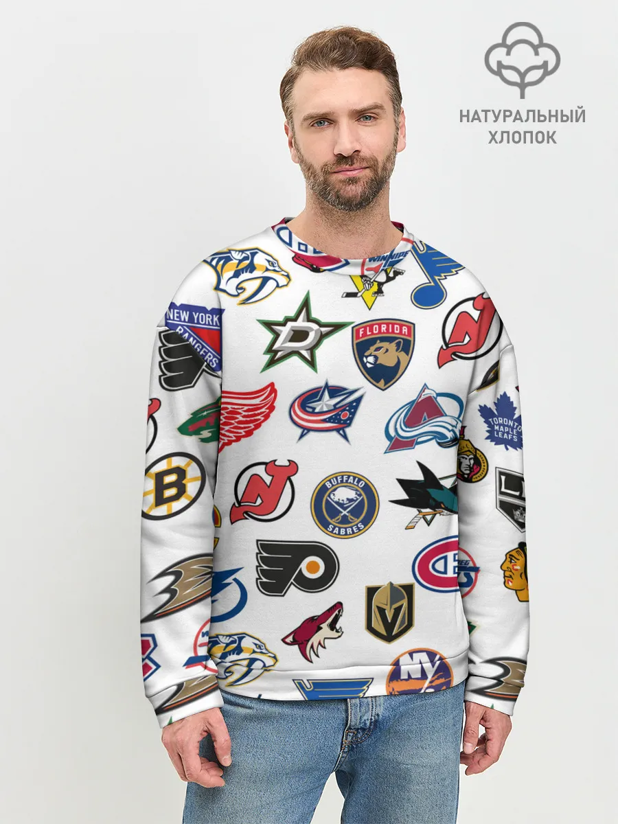 Мужской свитшот базовый / NHL PATTERN