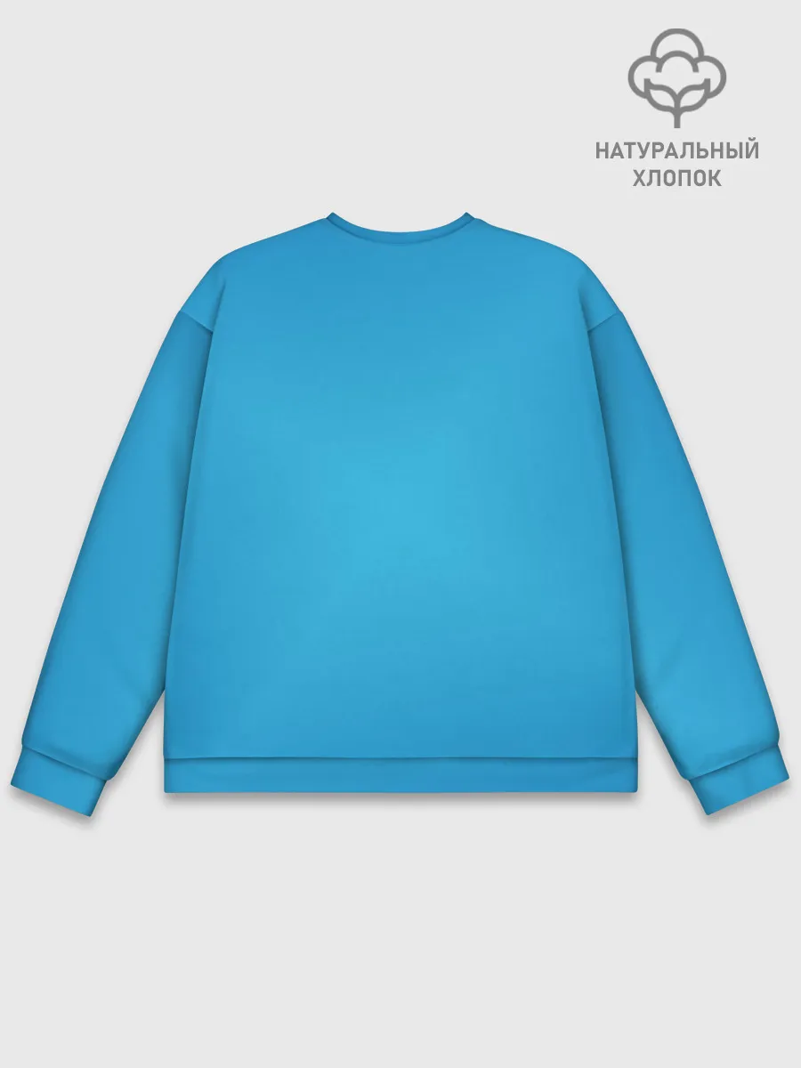 Мужской свитшот базовый / Sonic - Майлз Тейлз