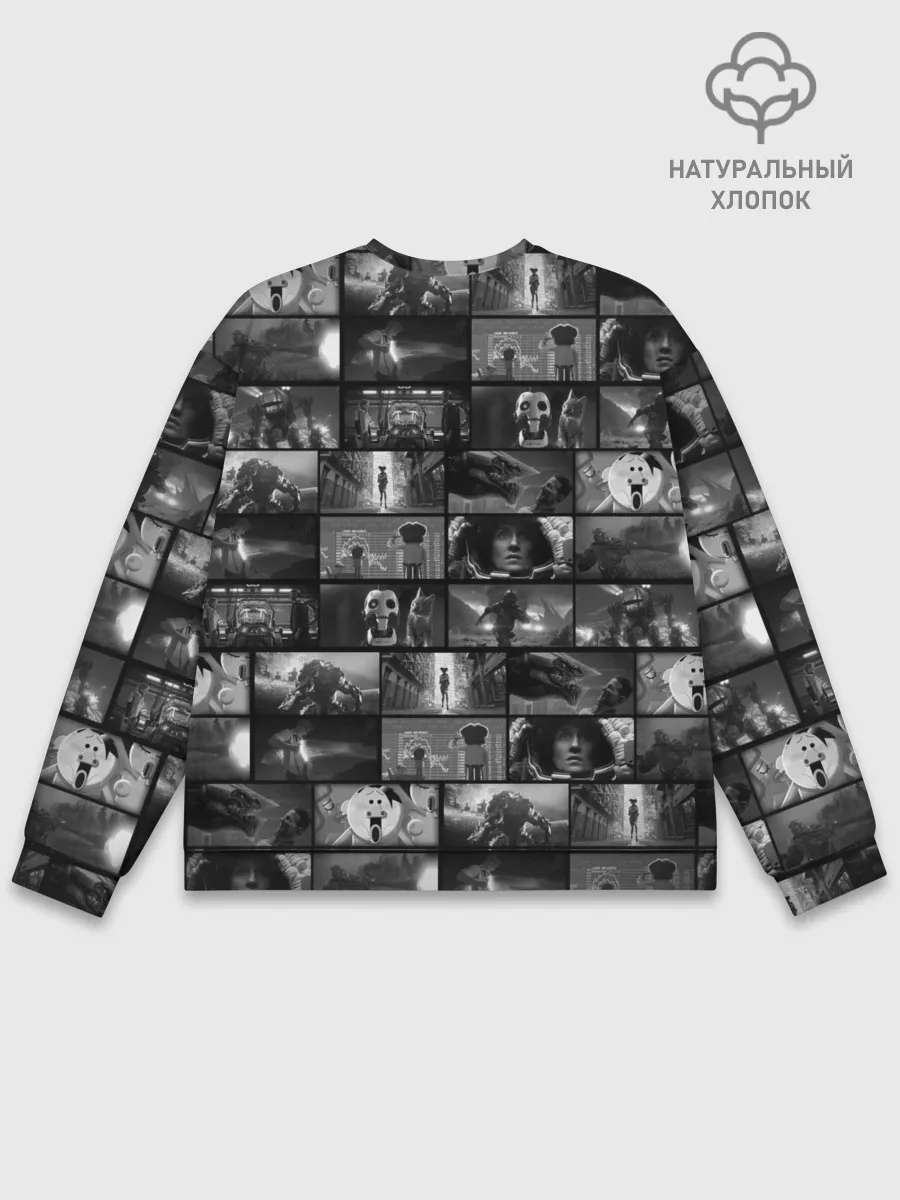 Мужской свитшот базовый / LOVE DEATH ROBOTS