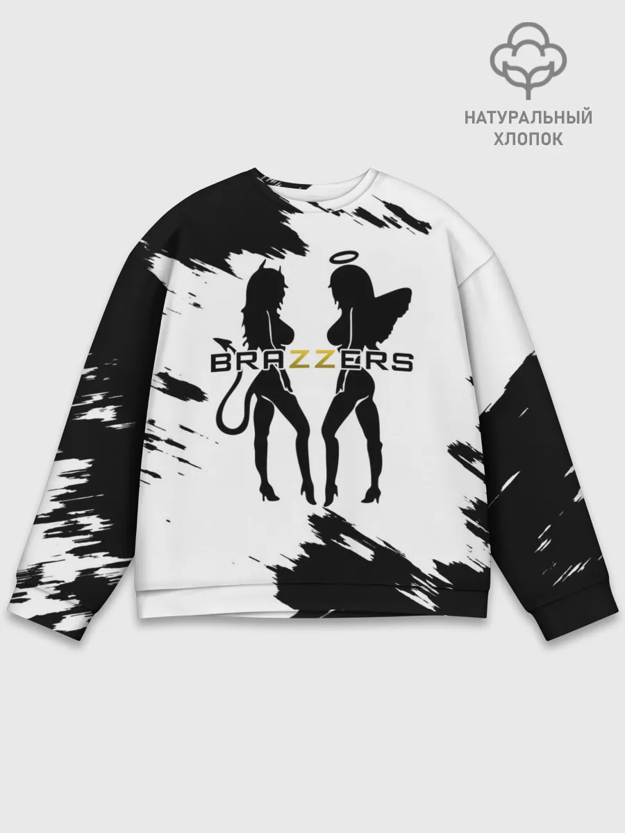 Мужской свитшот базовый / Brazzers